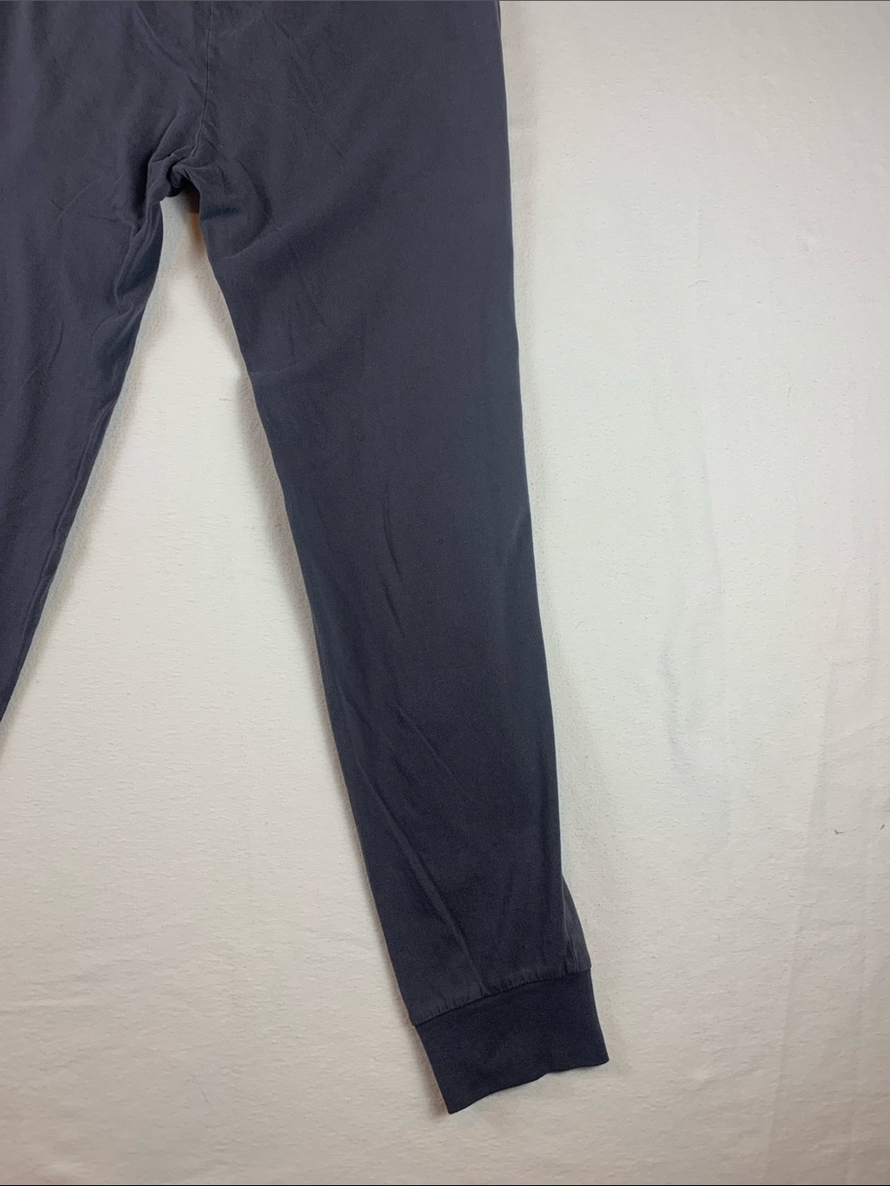 J Crew Factory Men’s Cotton Jogger Pajama Pants GUC Small Drawstring Waist Gray - Picture 14 of 15